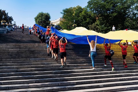 Potemkin stairs