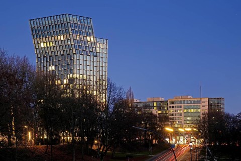Dancing Towers in the Evening