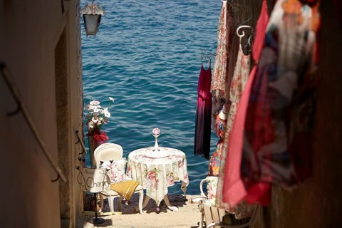 Stone steps in Rovinj