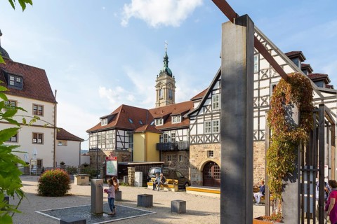 Lutherplatz with Creutznacher Haus