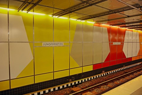 Colourful tiles