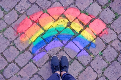 Symbol of LGBTQ pride month celebrates gay