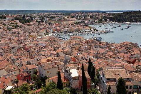 View over Rovinj