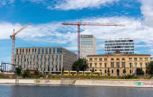 The Social Court Berlin in Invalidenstrasse at the main railway station