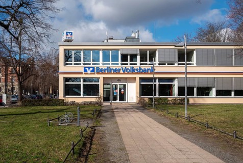 The Berliner Volksbank branch on Schlossstrasse in Steglitz