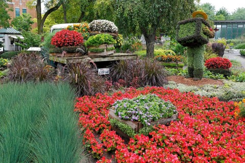 Flower beds