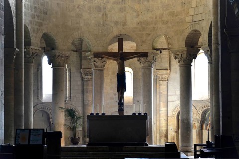 Altar area