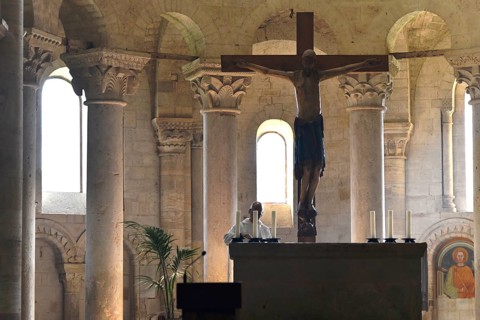Altar area
