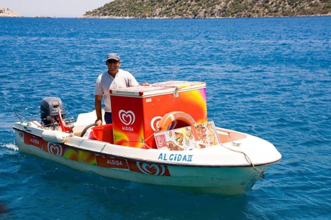 Ice cream seller