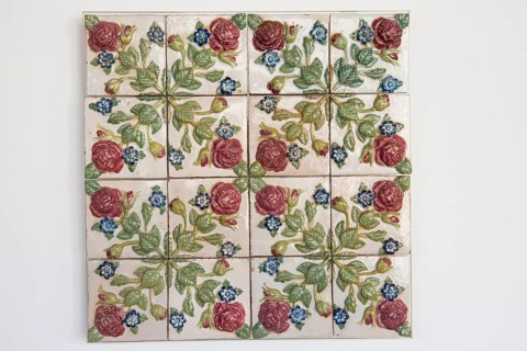 Tile paintings in the Tile Museum