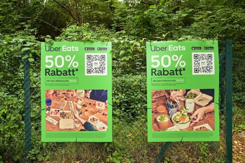 Poster Uber Eats discount