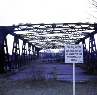 Berlin-Zehlendorf border to the GDR