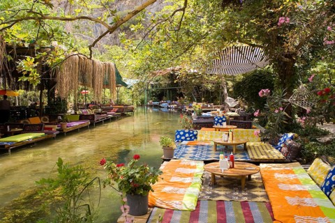 Restaurant by the river