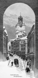 Tower of Storkyrkan Cathedral