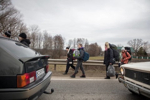 Ukrainian refugees