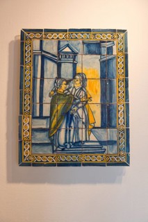 Tile paintings in the Tile Museum
