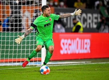Goalkeeper Rafal Gikiewicz FC Augsburg FCA