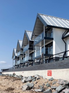 New beachfront modern housing development