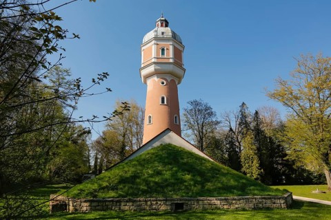 Water tower in Kollmanspark