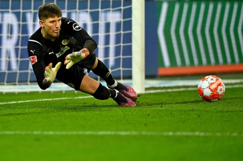 Goalkeeper Gregor Kobel Borussia Dortmund BVB