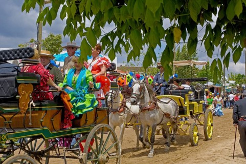 Romeria pilgrimage to El Rocio, 2009