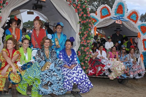 Romeria pilgrimage to El Rocio, 2009