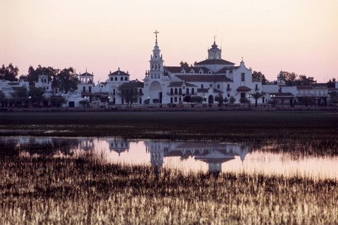 Pilgrims at El Rocio village, Spain, 2008
