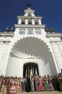 Pilgrims at El Rocio village, Spain, 2006