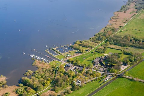 Olga harbour on Lake Duemmer
