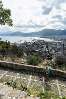 View from Monte Pellegrino to the Conca DOro