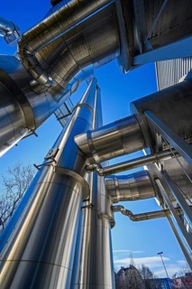 Peak load heating centre