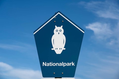 Sign Lower Saxony Wadden Sea National Park