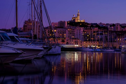 Dusk at the Old Port