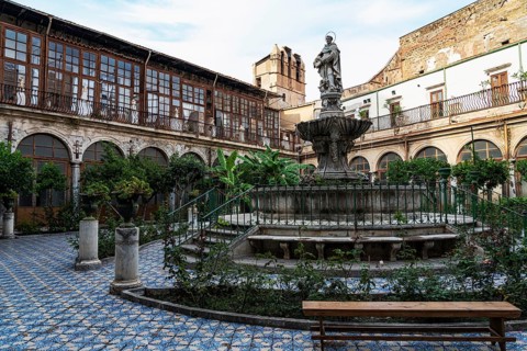 Inner courtyard