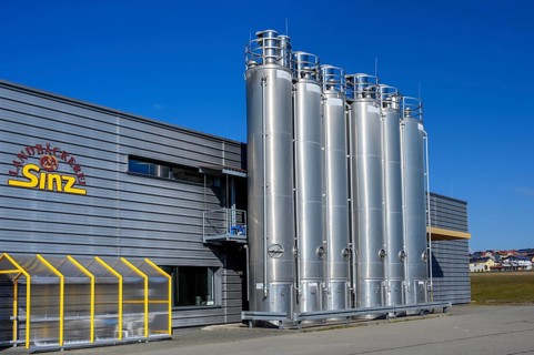 Steel silos for flour
