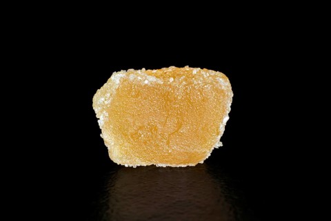 Candied ginger cut into cubes