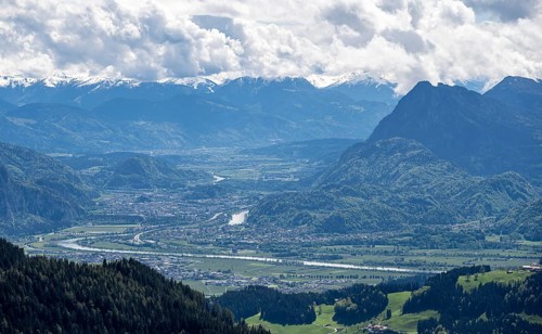 View into the Inn valley