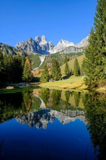 Almsee with Bischofsmuetze