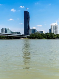 Danube bank with Copa Beach
