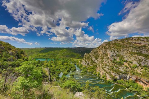 Krka River Landscape