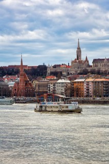Excursion boat on the Danube