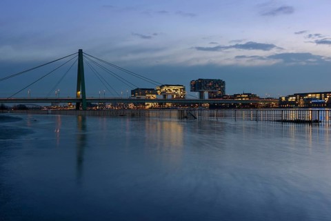 High water in Cologne