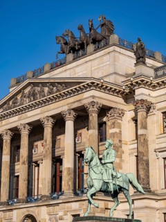 Equestrian statue of Duke Friedrich Wilhelm