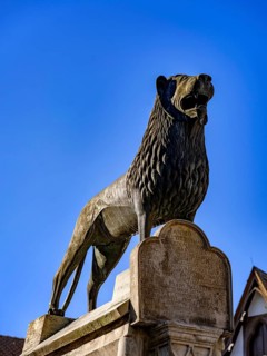 Braunschweig Lion on the Burgplatz