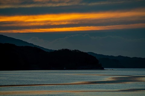 Kenmare Bay at blue hour