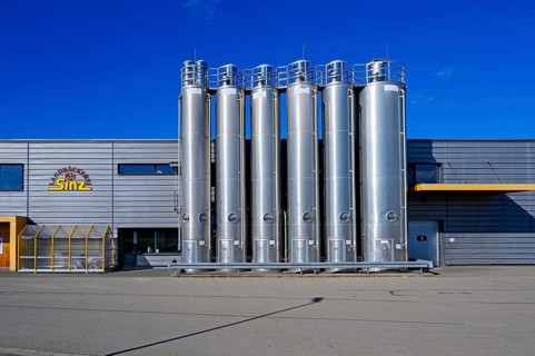 Steel silos for flour