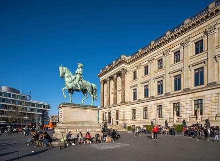Equestrian statue of Duke Carl Wilhelm Ferdinand