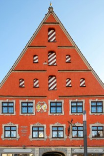 Red facade