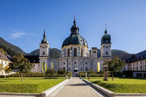 Monastery Church in Ettal Monastery