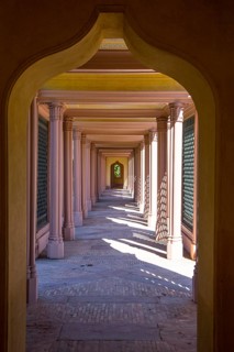 Walkway of the Garden Mosque